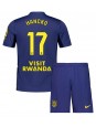 Atletico Madrid David Hancko #17 Replika Borta Kläder Barn 2025-26 Kortärmad (+ byxor) Atletico Madrid David Hancko #17 Replika Borta Kläder Barn 2025-26 Kortärmad (+ byxor)